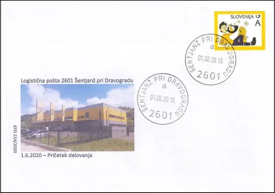 LOGISTIČNA POŠTA 2601 ŠENTJANŽ PRI DRAVOGRADU
